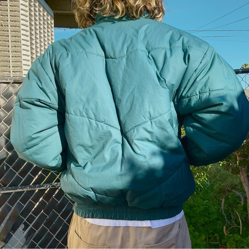 Active Reversible Bomber Puffer Jacket - image 3